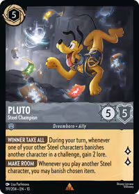 Pluto - Steel Champion #191 (Rare)