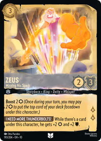 Zeus - Missing His Spark #193 (Uncommon)