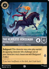 The Headless Horseman - Relentless Spirit #194 (Common)