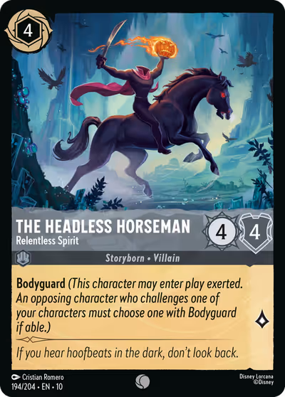 The Headless Horseman - Relentless Spirit