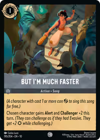 But I'm Much Faster #195 (Common)