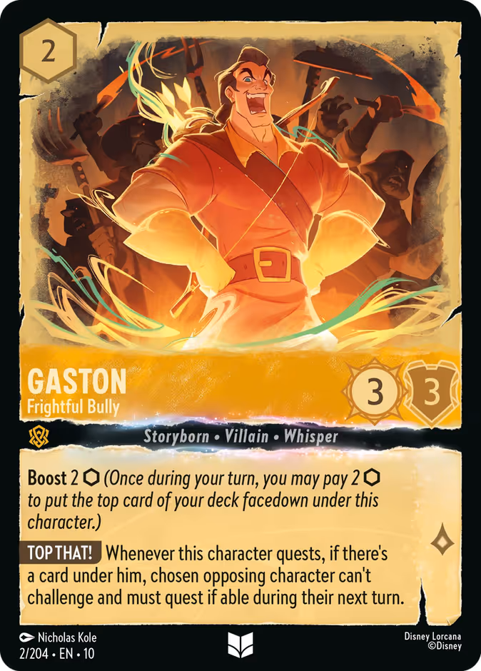 Gaston - Frightful Bully #2 (Uncommon)