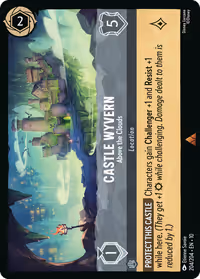Castle Wyvern - Above the Clouds #204 (Rare)