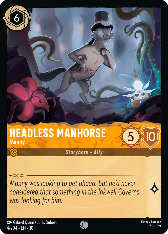 Headless Manhorse - Manny #4 (Common)
