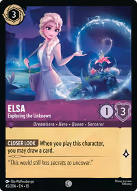 Elsa - Exploring the Unknown #45 (Common)