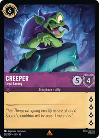Creeper - Loyal Lackey #50 (Rare)