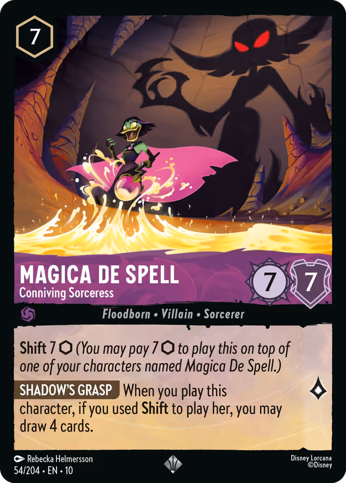 Magica De Spell - Conniving Sorceress #54 (Super_rare)