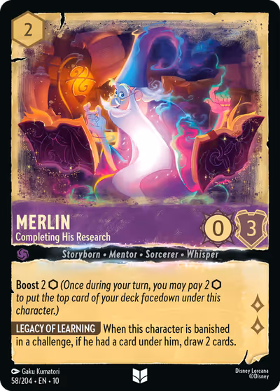 Merlin - Completing His Research