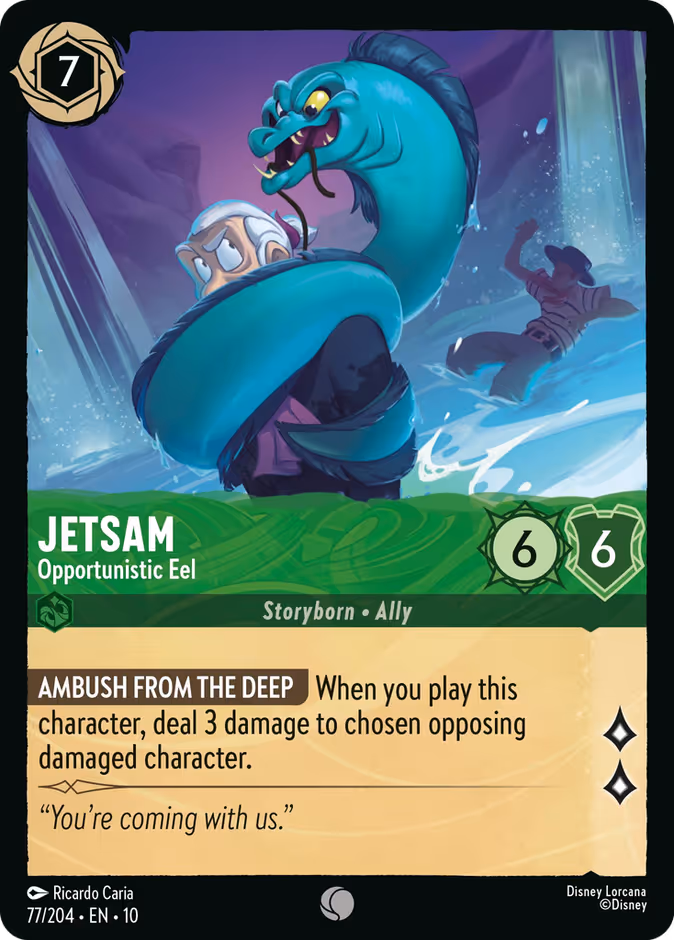 Jetsam - Opportunistic Eel #77 (Common)