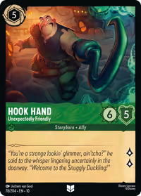 Hook Hand - Unexpectedly Friendly #78 (Uncommon)