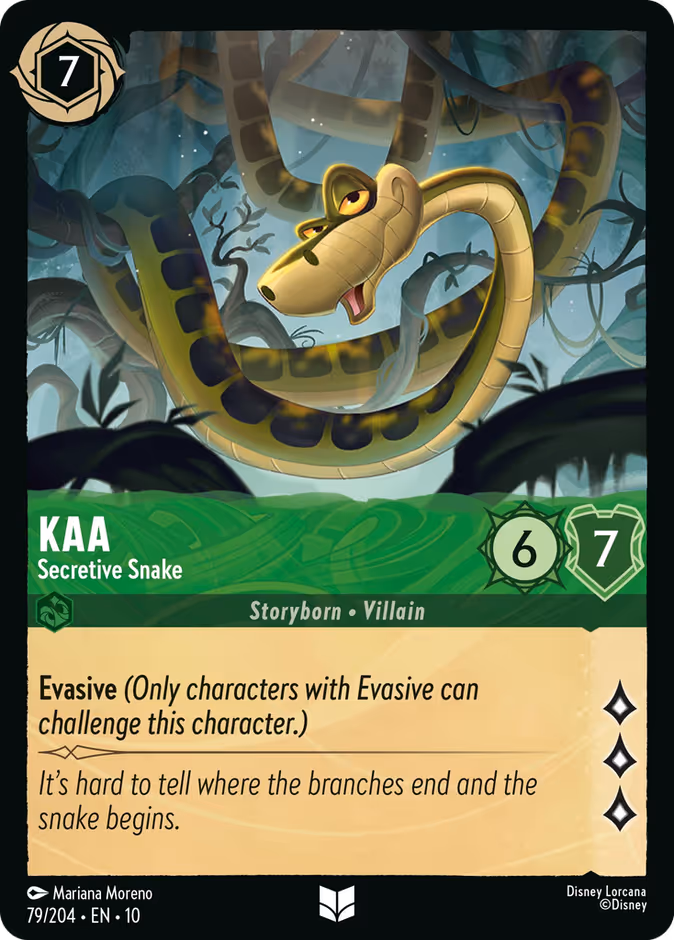Kaa - Secretive Snake #79 (Uncommon)