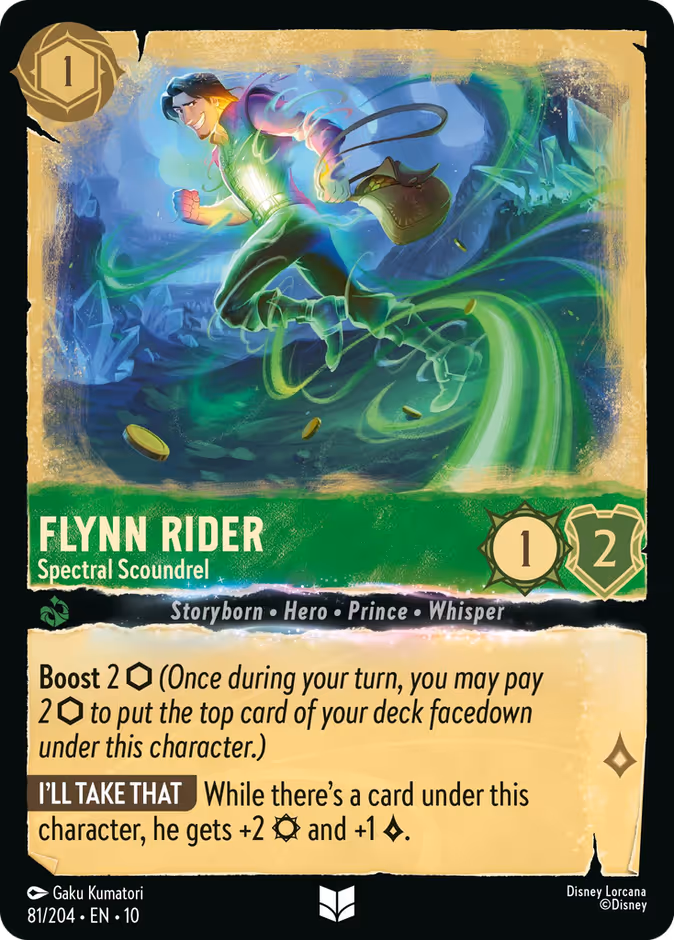 Flynn Rider - Spectral Scoundrel #81 (Uncommon)