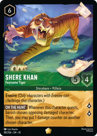 Shere Khan - Fearsome Tiger #88 (Legendary)