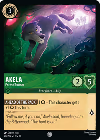 Akela - Forest Runner #90 (Common)
