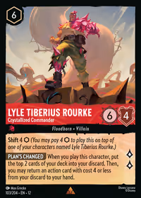 Lyle Tiberius Rourke - Crystallized Commander #103 (Rare)