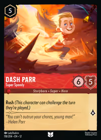Dash Parr - Super Speedy #118 (Uncommon)