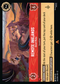 Remote Inklands - Desert Ruins #135 (Rare)
