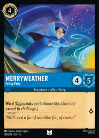 Merryweather - Feisty Fairy #139 (Uncommon)