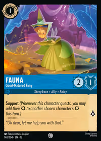 Fauna - Good-Natured Fairy #140 (Common)