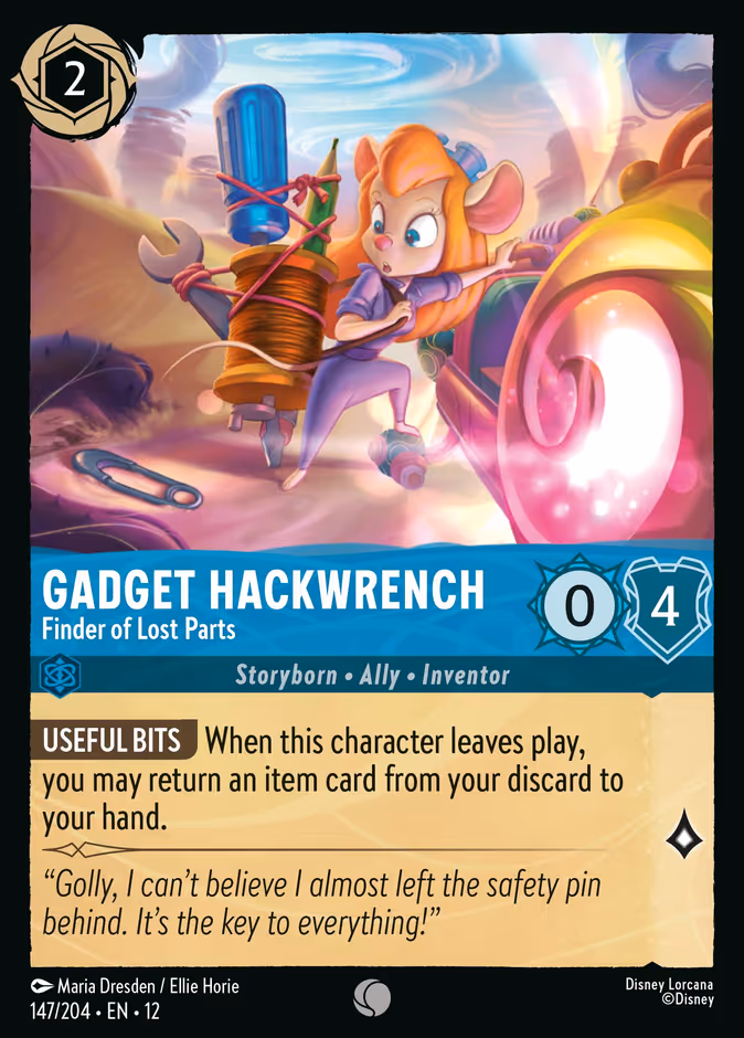 Gadget Hackwrench - Finder of Lost Parts #147 (Common)