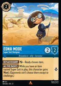 Edna Mode - Super Suit Designer #149 (Rare)