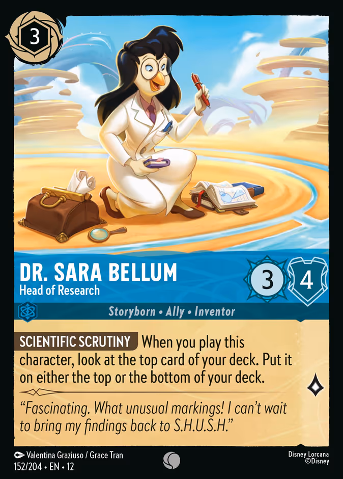 Dr. Sara Bellum - Head of Research #152 (Common)