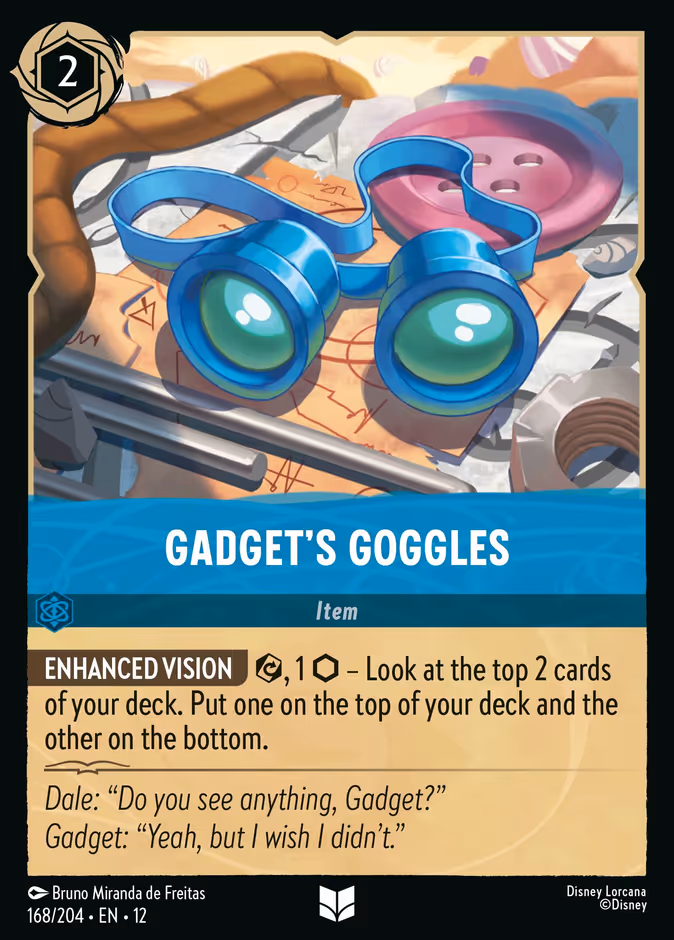 Gadget's Goggles #168 (Uncommon)