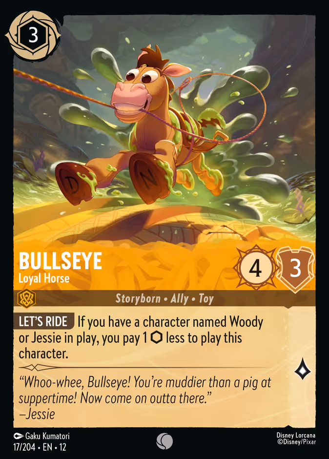 Bullseye - Loyal Horse — Disney Lorcana