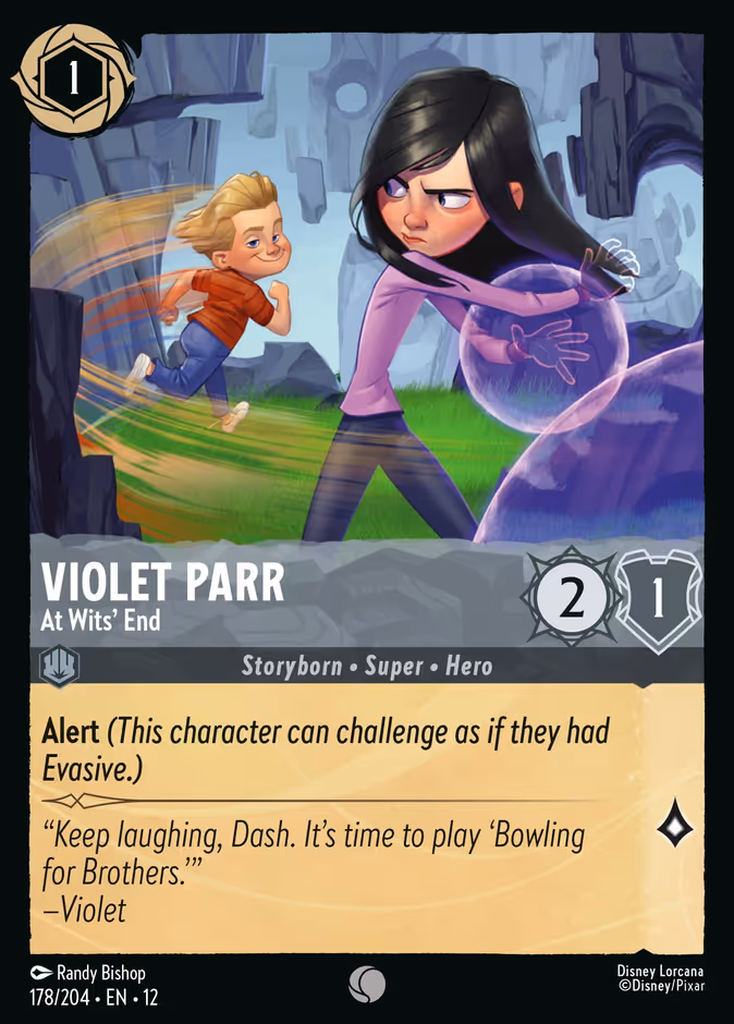 Violet Parr - At Wits' End #178 (Common)