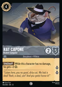 Rat Capone - Rodent Gangster #183 (Common)