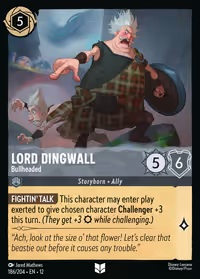 Lord Dingwall - Bullheaded #186 (Uncommon)