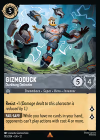 Gizmoduck - Duckburg Defender #193 (Rare)