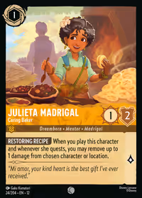 Julieta Madrigal - Caring Baker #24 (Common)