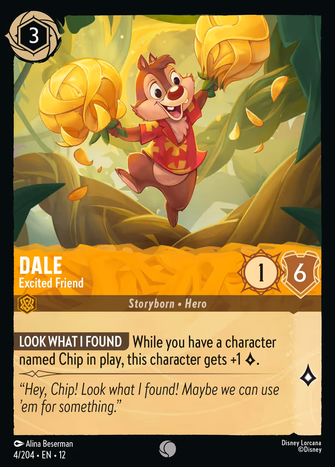 Dale - Excited Friend #4 (Common)