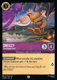 Sneezy - Startlingly Loud #42 (Common)
