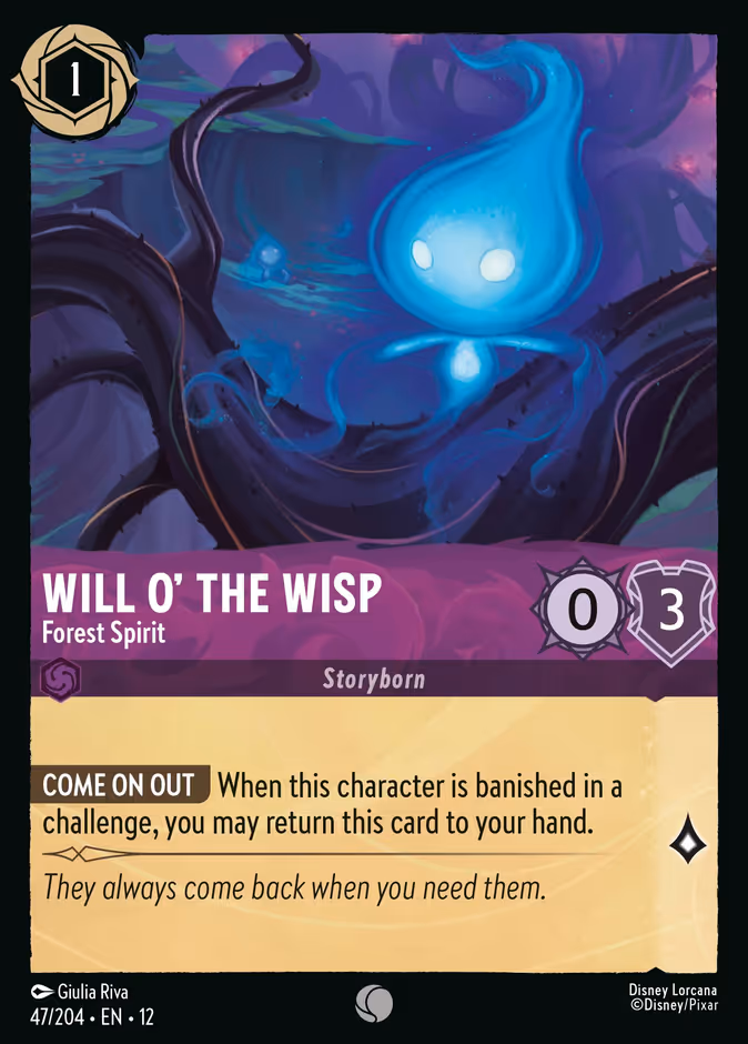 Will o' the Wisp - Forest Spirit — Disney Lorcana