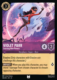 Violet Parr - Learning New Powers #48 (Uncommon)