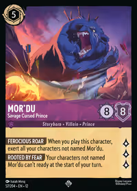 Mor'du - Savage Cursed Prince #57 (Super Rare)