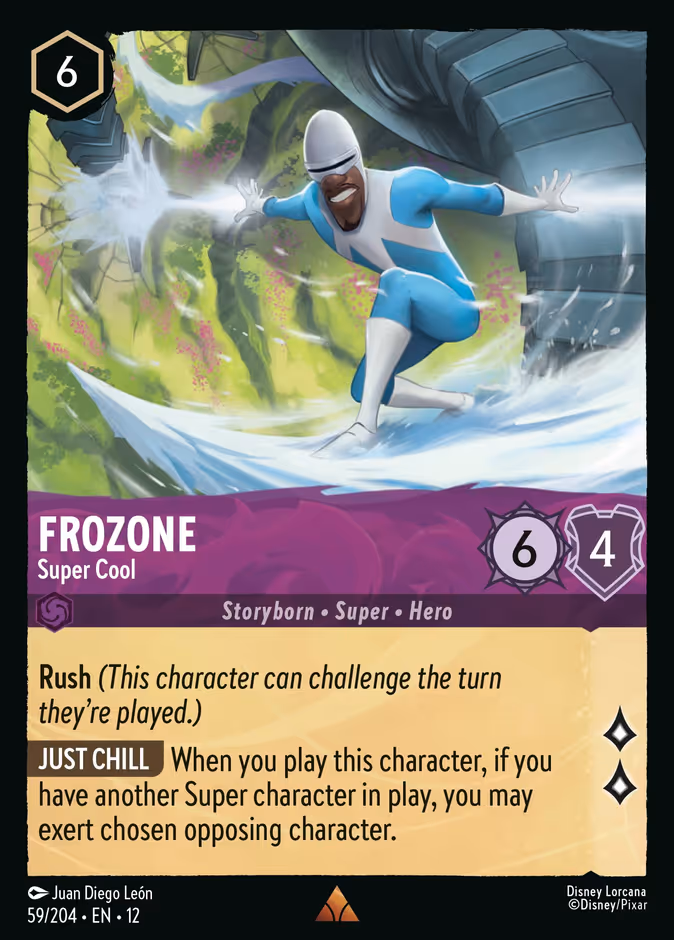 Frozone - Super Cool #59 (Rare)