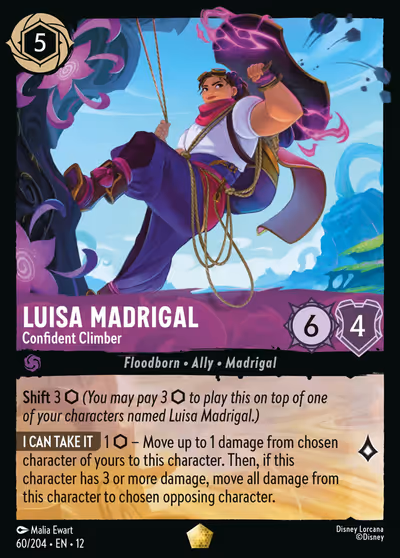 Luisa Madrigal - Confident Climber #60 — Wilds Unknown (Legendary) · Disney Lorcana