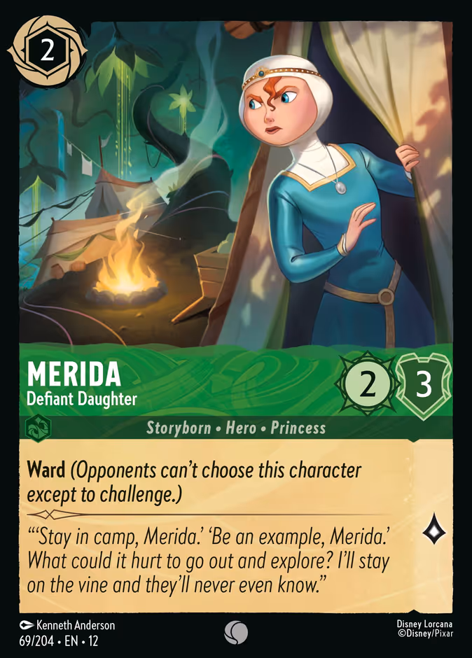 Merida - Defiant Daughter #69 (Common)