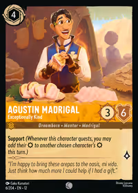 Agustin Madrigal - Exceptionally Kind #6 (Common)