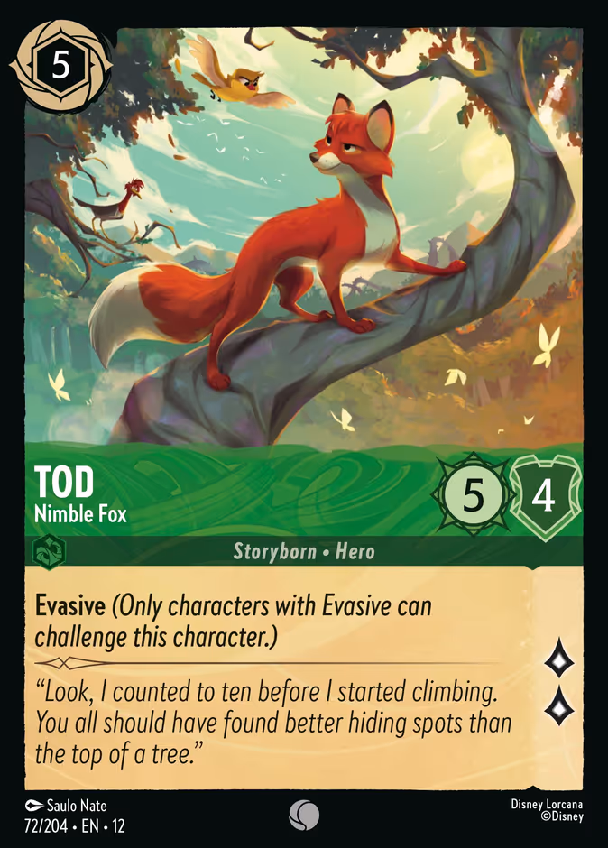 Tod - Nimble Fox #72 (Common)
