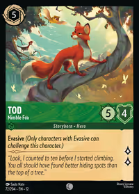 Tod - Nimble Fox #72 (Common)