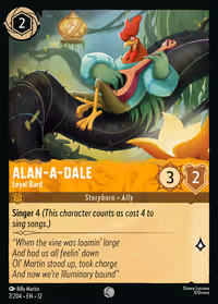 Alan-a-Dale - Loyal Bard #7 (Common)