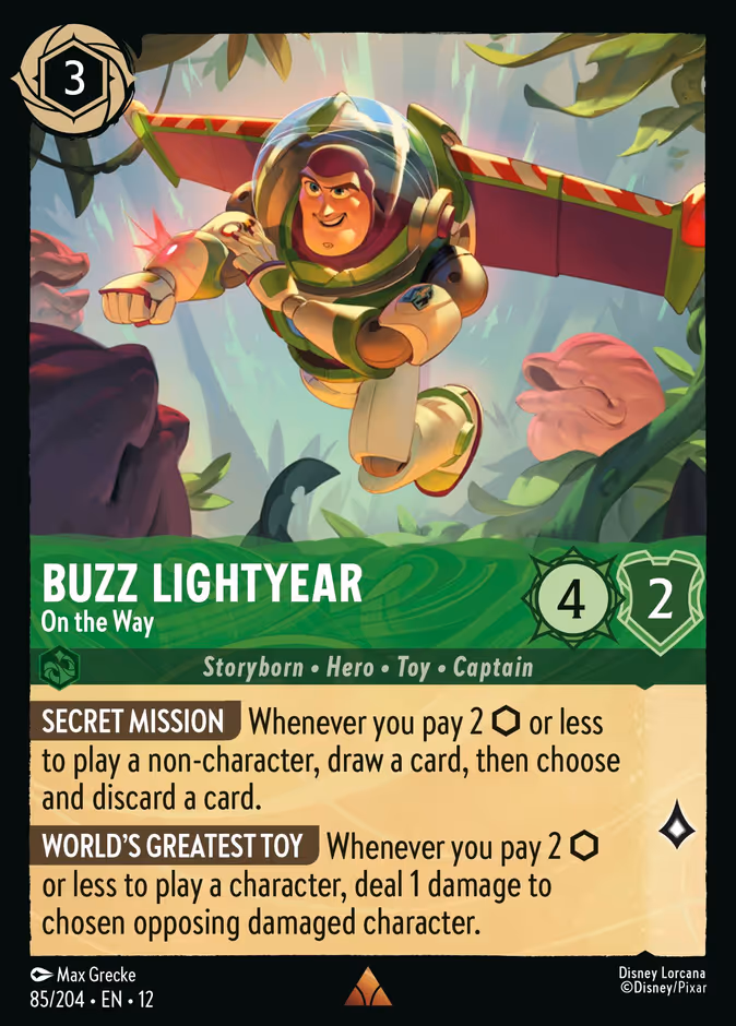 Buzz Lightyear - On the Way #85 (Rare)