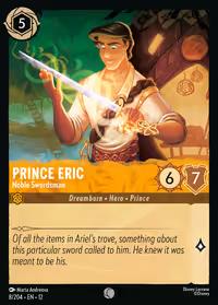 Prince Eric - Noble Swordsman #8 (Common)