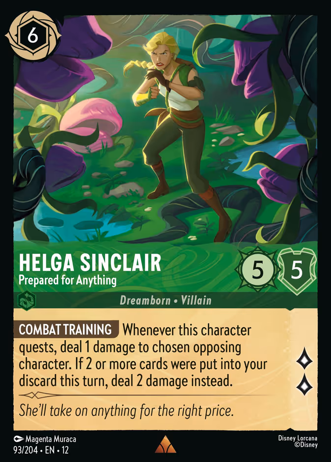 Helga Sinclair - Prepared for Anything #93 (Rare)