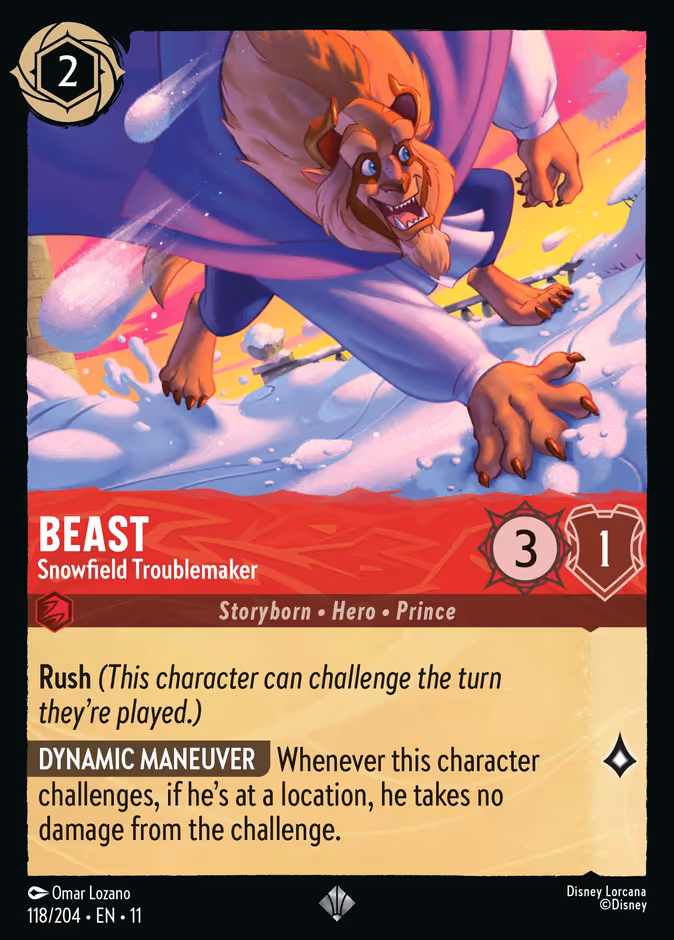 Beast - Snowfield Troublemaker #118 (Super_rare)