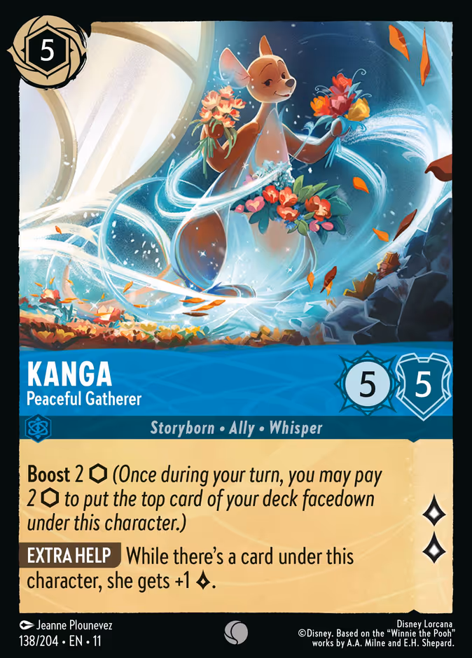 Kanga - Peaceful Gatherer #138 (Common)